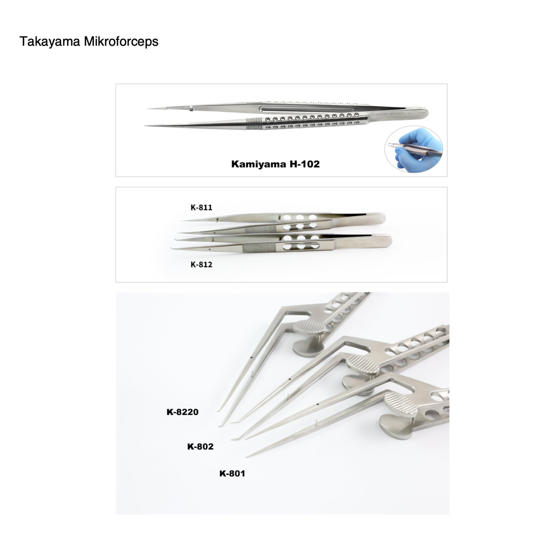 Takayama Mikrocerrahi El Aletleri